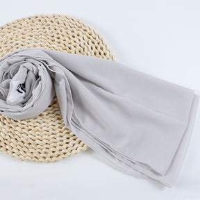 G50 132 warna Tudung chiffon mutiara