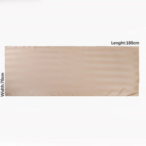 YZ291 Striped Satin Long Scarf Shawl