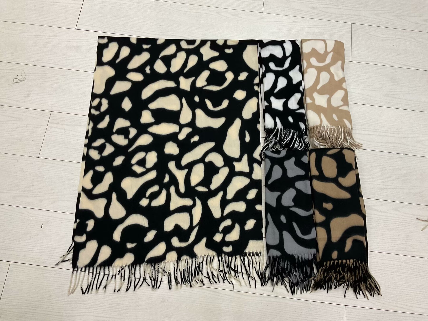 BY001 Custom printed imitation cashmere series-1