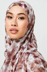 MY005  Hijab - Marbled Earth  hijab/tudung  hijab  printed hijab  printed scarf