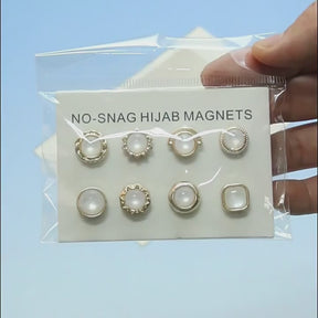 C-1079  Delicate Sweet Cat’s Eye Magnetic Clasp - MOQ: 8 pcs/style